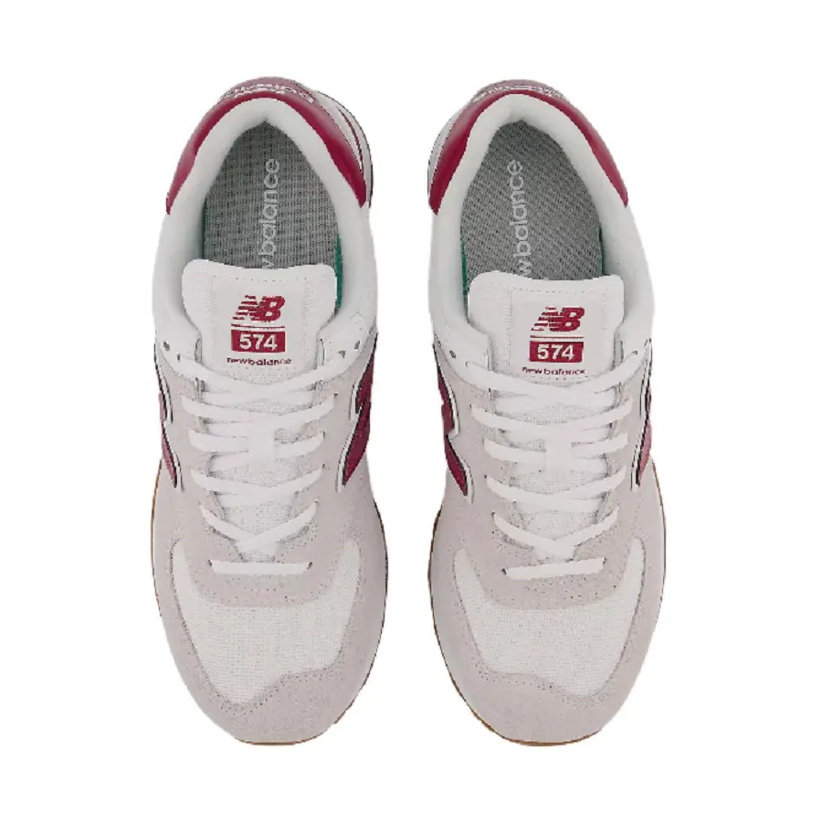 Giày New Balance 574v2 'White Red' ML574TE2 - Ảnh 3