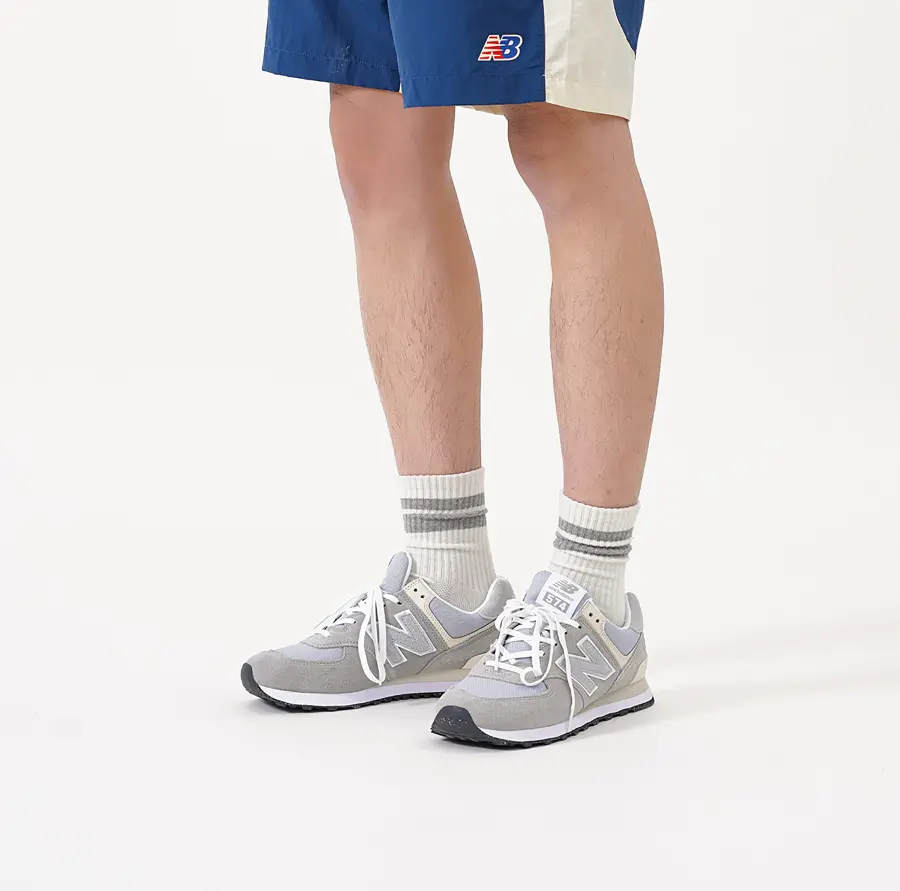 Giày New Balance 574 'Grey Sea Salt' ML574RD2 - Ảnh 6