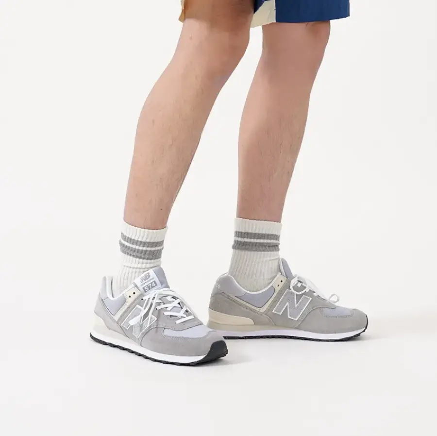 Giày New Balance 574 'Grey Sea Salt' ML574RD2 - Ảnh 3