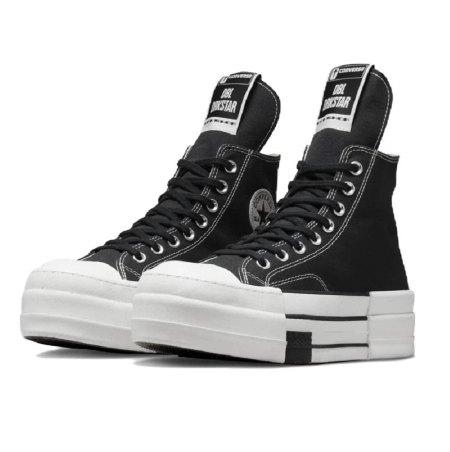 Giày Converse Rick Owens Chuck 70 High 'Black' A04954C - Ảnh 2
