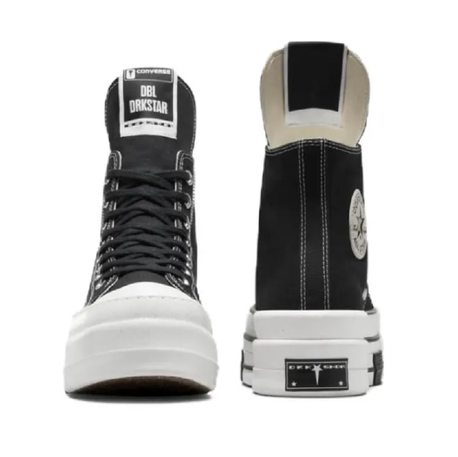 Giày Converse Rick Owens Chuck 70 High 'Black' A04954C - Ảnh 3