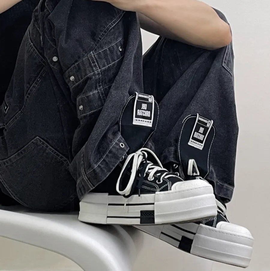 Giày Converse Rick Owens Chuck 70 High 'Black' A04954C - Ảnh 6