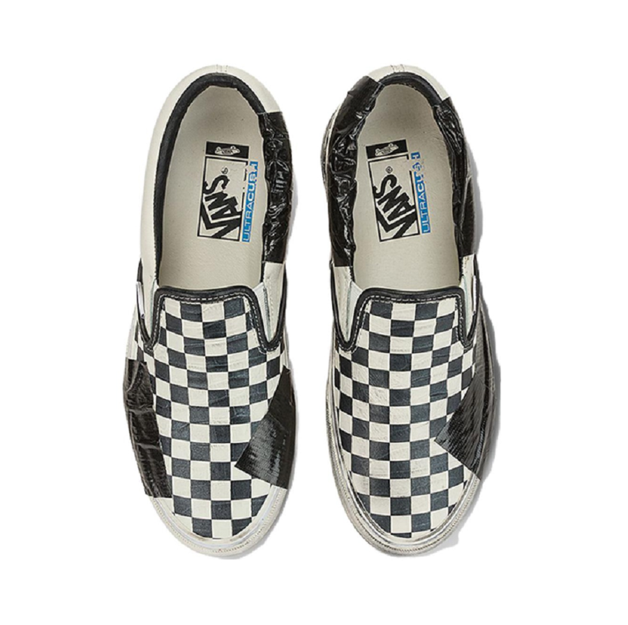 Giày Vans Classic Slip-On VLT LX 'Lux Duct Tape' VN0A3QXYBKC - Ảnh 3