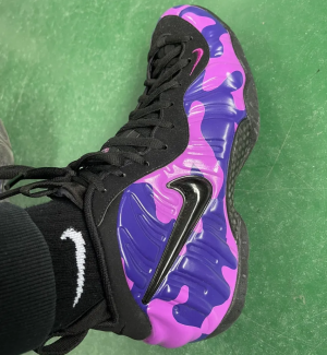Alternative view of Giày Nike Air Foamposite Pro 'Purple Camo' 624041-012