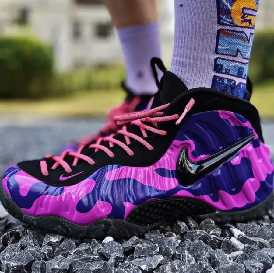 Giày Nike Air Foamposite Pro 'Purple Camo' 624041-012 - Ảnh 3