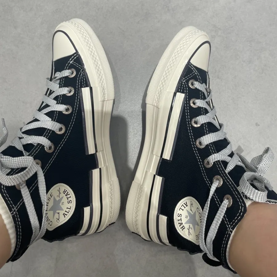 Giày Converse Chuck 70 Hacked Heel 'Black' A07982C - Ảnh 5