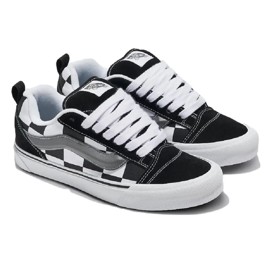 Alternative view of Giày Vans Knu Skool 'Black and White' VN0009QCCJJ