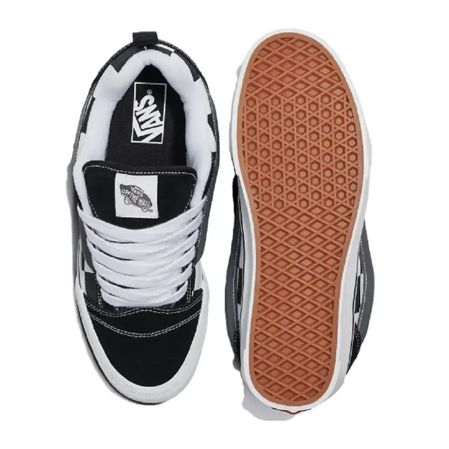 Giày Vans Knu Skool 'Black and White' VN0009QCCJJ - Ảnh 3