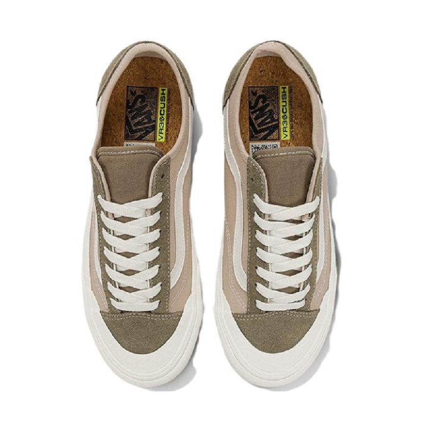 Giày Vans Style 136 Decon VR3 'Khaki' VN0A4BX9KHK - Ảnh 4