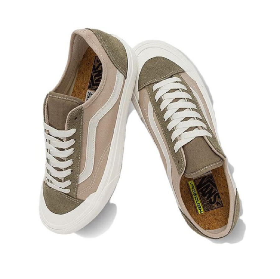 Giày Vans Style 136 Decon VR3 'Khaki' VN0A4BX9KHK - Ảnh 3