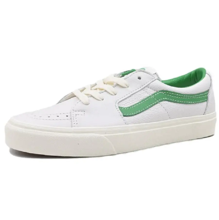 Alternative view of Giày Vans SK8 LOW 'Green White' VN0009QRBDU