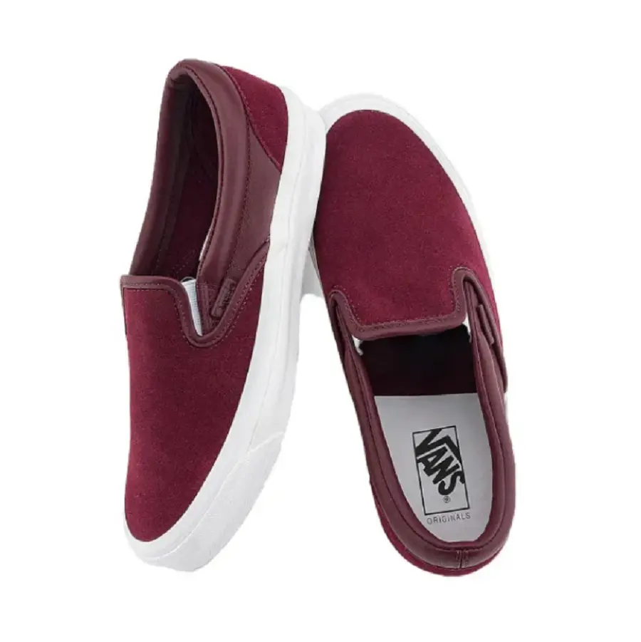 Giày Vans Slip-On 'Red' VN0A32QNPRT - Ảnh 3