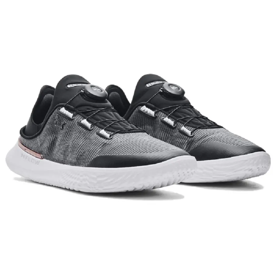 Giày Under Armour SlipSpeed Mesh 'Black White' 3027726-001 - Ảnh 3