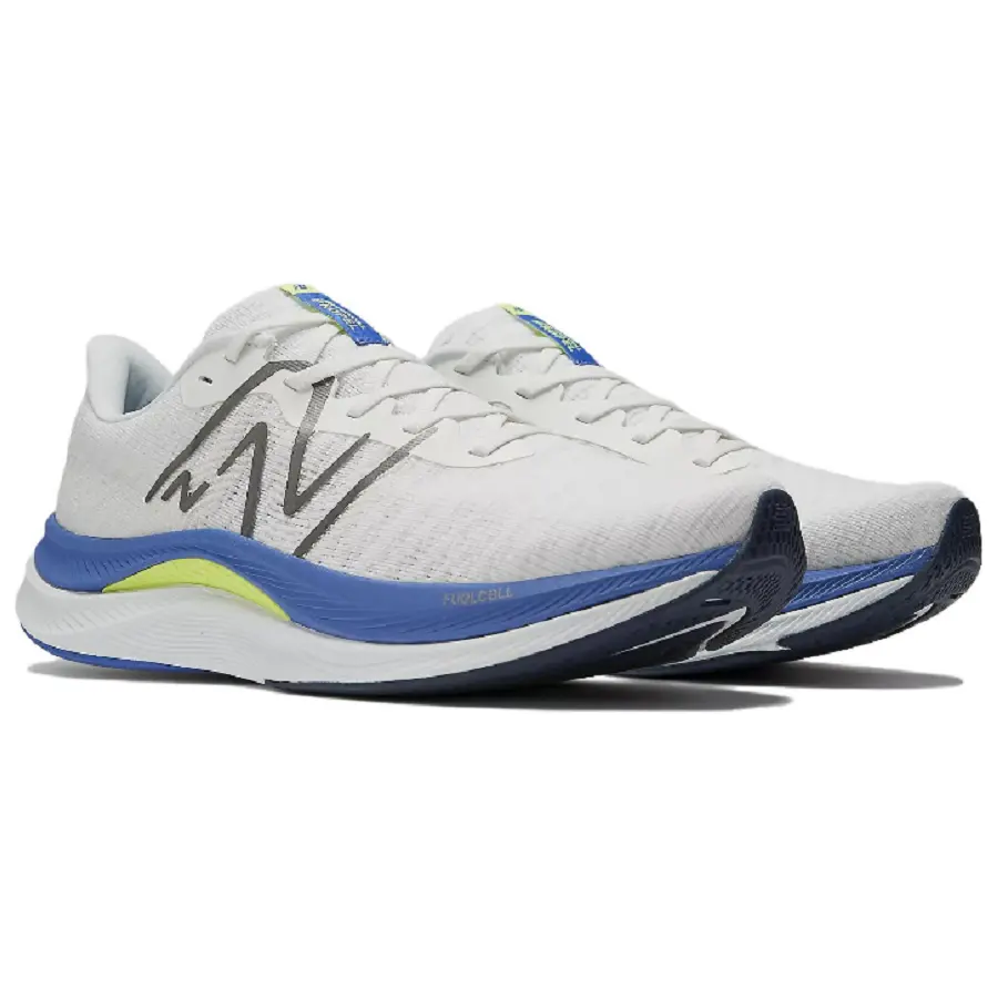 Alternative view of Giày New Balance FuelCell Propel v4 'White Marine Blue' MFCPRCW4
