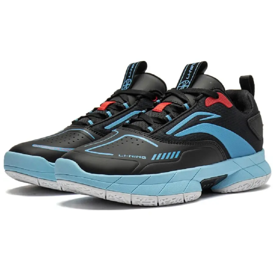 Alternative view of Giày LiNing Fengying V1 'Black Blue' YKBT082-5