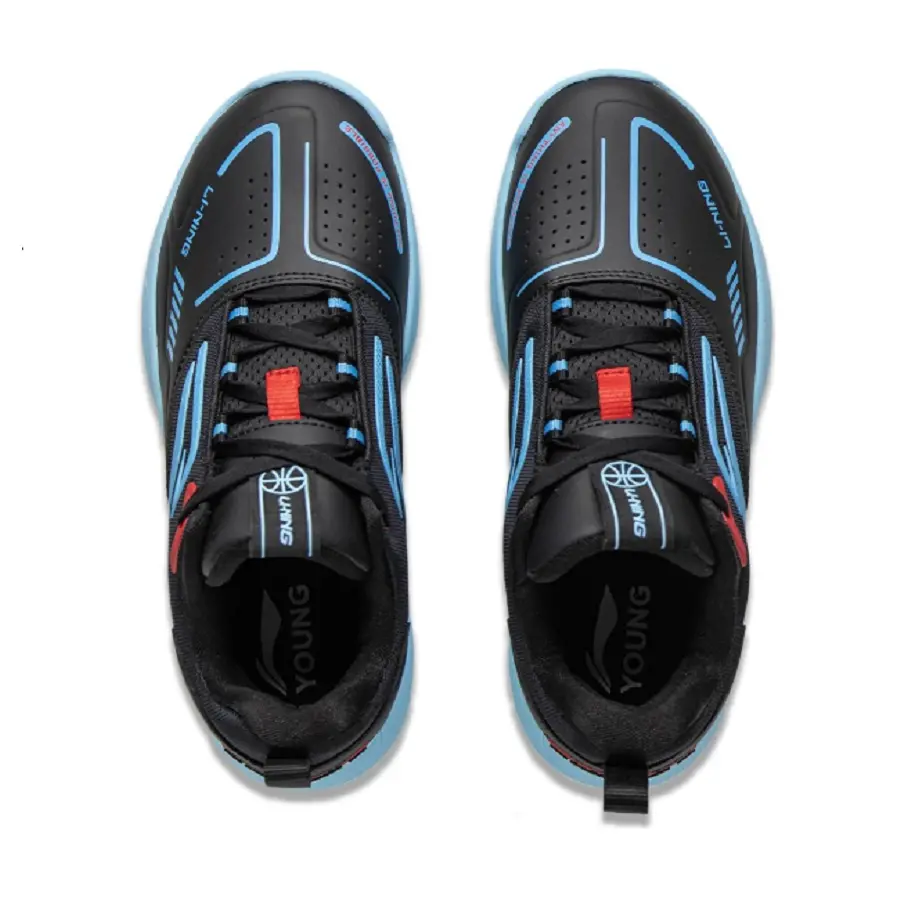 Giày LiNing Fengying V1 'Black Blue' YKBT082-5 - Ảnh 3