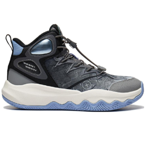 Giày LiNing Children's Pioneer Primary 3.0 'Gray Black' YKBT074-3