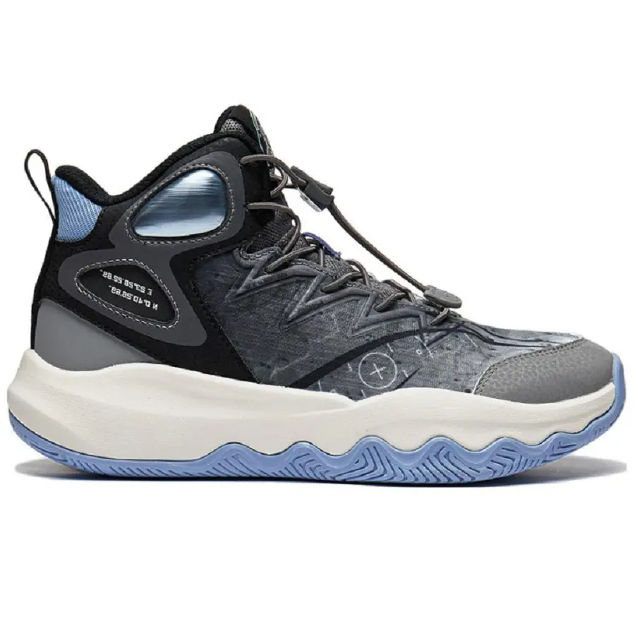 Giày LiNing Children's Pioneer Primary 3.0 'Gray Black' YKBT074-3