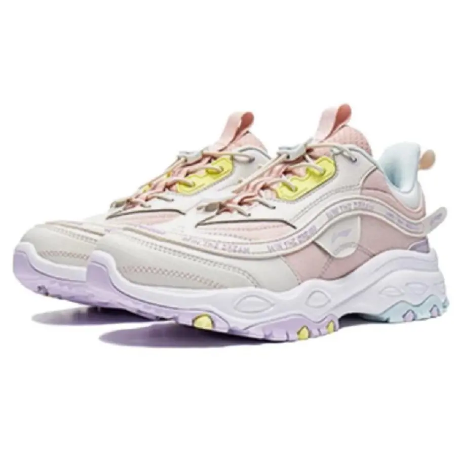 Alternative view of Giày LiNing Children's Sports 'Pink White' YKCT156-8