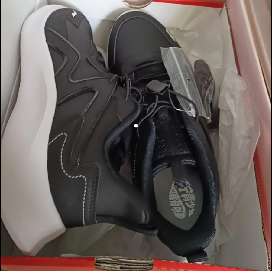 Giày LiNing Children's Running 'Black' YKCT114-11 - Ảnh 3