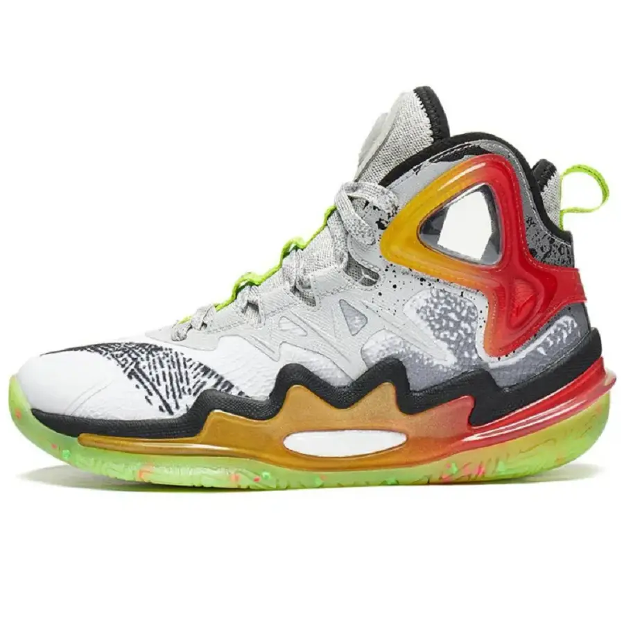 Alternative view of Giày LiNing Children Premium 3.0 'White Gray' YKBT070-7