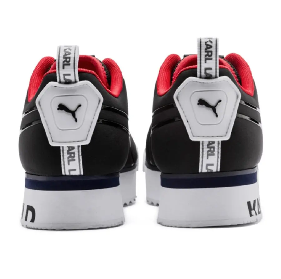Giày Puma Roma Amor Karl 'Black' 370056-01 - Ảnh 4