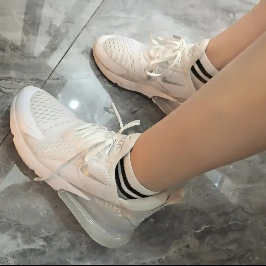 Giày Nike Air Max 270 'Metallic White' CD8497-100 - Ảnh 5