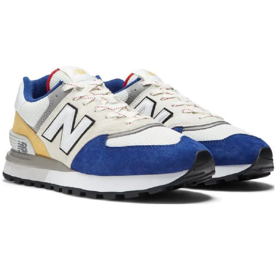 Alternative view of Giày New Balance 574 Legacy 'White Blue Yellow' U574LGD