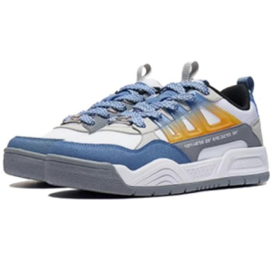 Alternative view of Giày LiNing Children's Versatile 'White Blue Gray' YKCT138-1