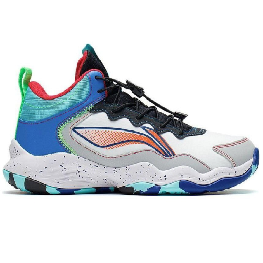 Giày LiNing 'White Coin Gray' YKBR050-57