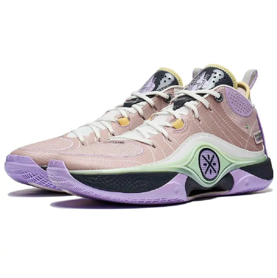 Alternative view of Giày Li-Ning Wade Shadow 'Pale Pink Purple' ABPT053-8