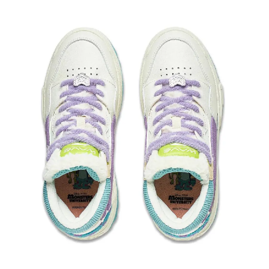Giày LiNing Weiwu 'White Purple' AGCT224-3 - Ảnh 3