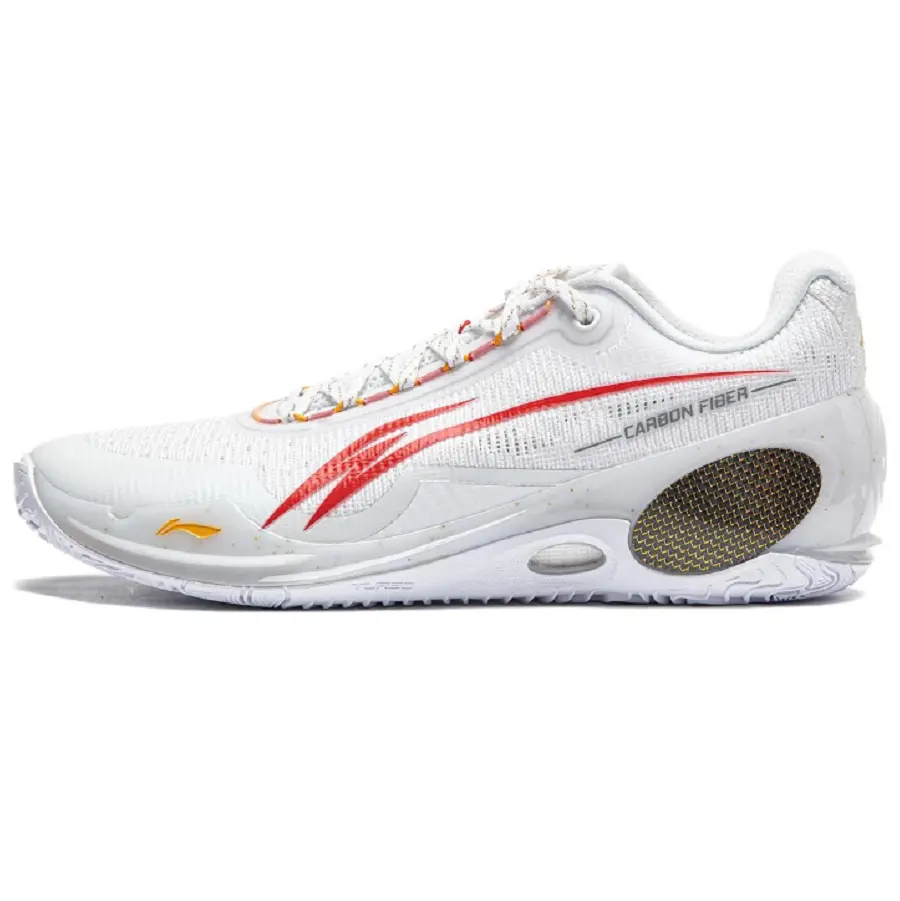 Alternative view of Giày LiNing Wade 808III Ultra 'White Red' BAT051-11