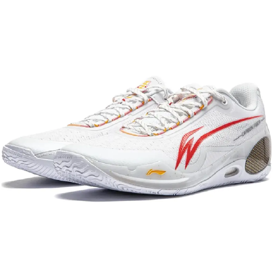 Giày LiNing Wade 808III Ultra 'White Red' BAT051-11 - Ảnh 3