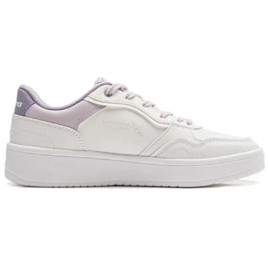 Giày LiNing 'White Purple' AGCT474-2 - Ảnh 3