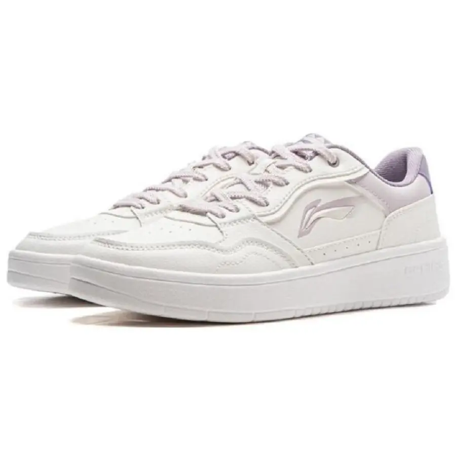 Giày LiNing 'White Purple' AGCT474-2 - Ảnh 4