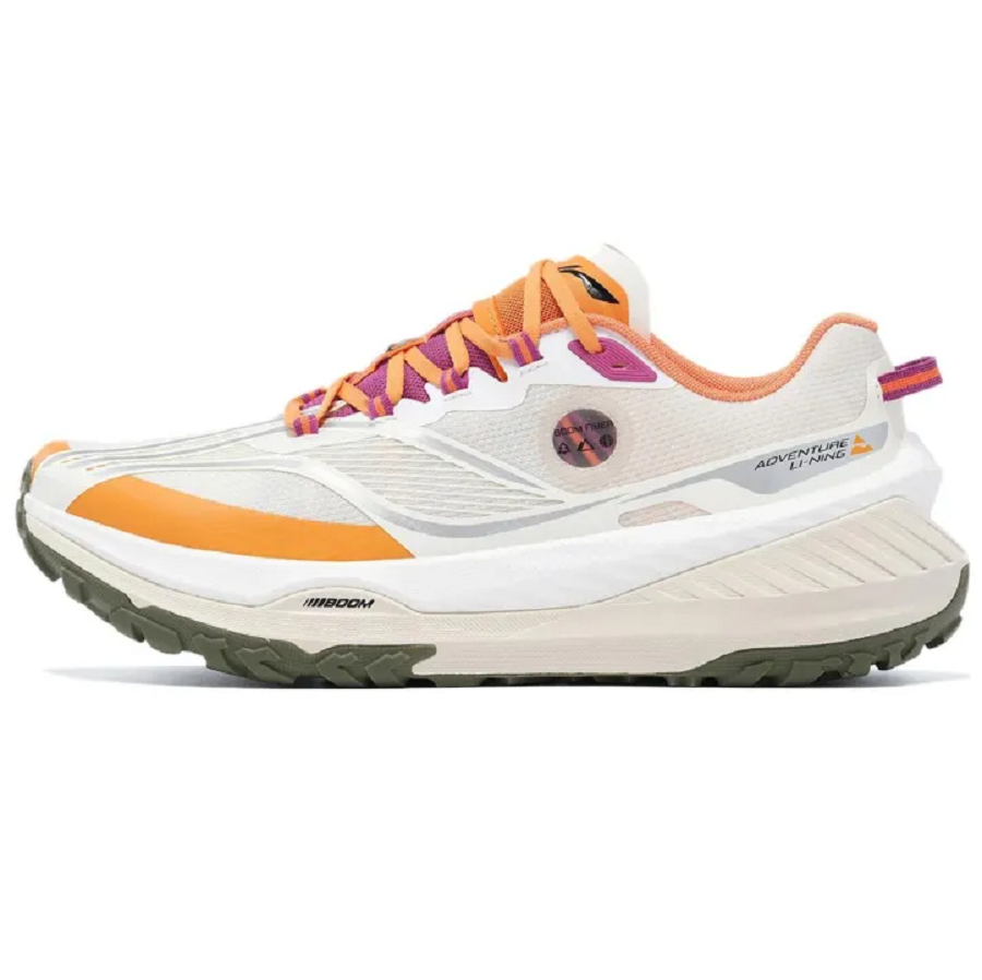 Giày LiNing 'White Orange' ARNT003-11 - Ảnh 2