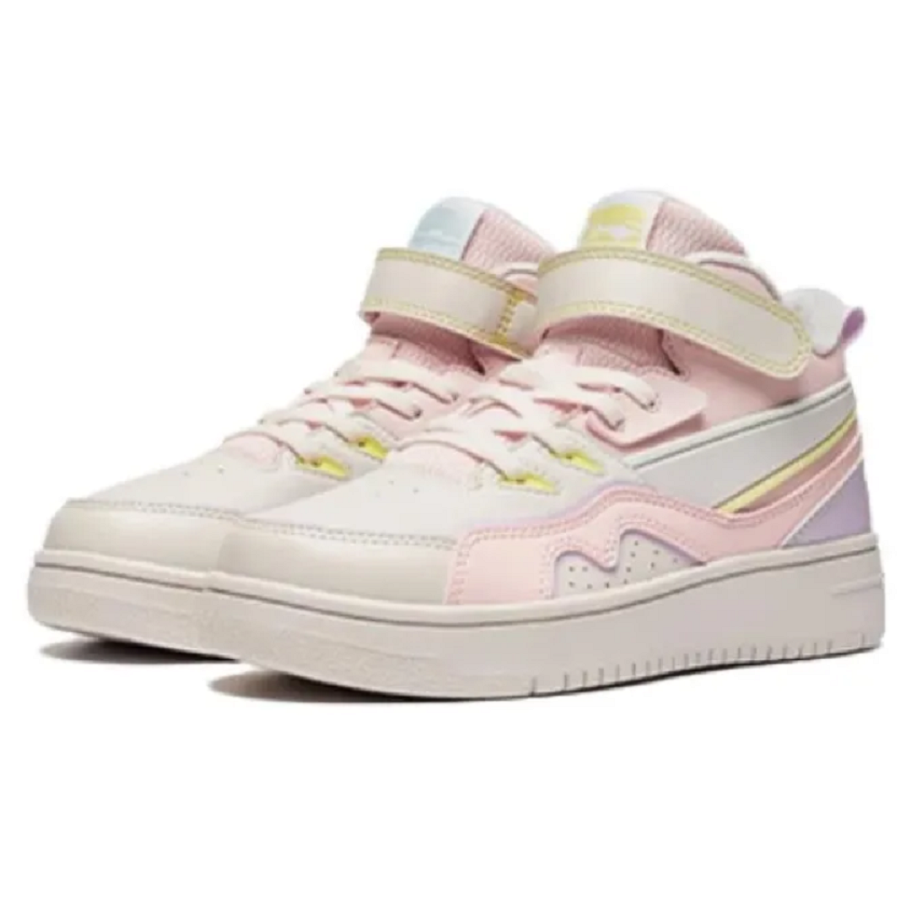 Giày LiNing Children 'Pink Gray' YKCT152-24 - Ảnh 2