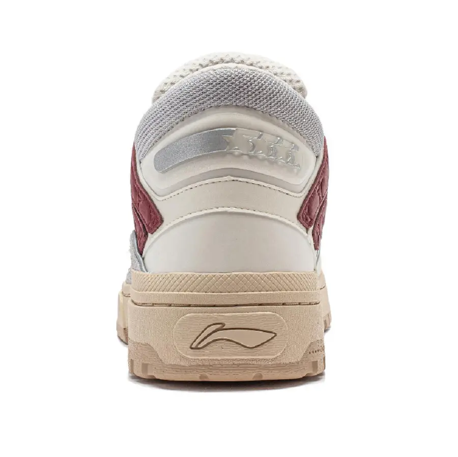 Giày LiNing Weiwu 'White Red' AGCT497-1 - Ảnh 4