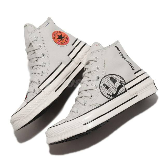 Giày Converse Chuck 70 High Hacked Heel 'Grey' A00730C - Ảnh 5