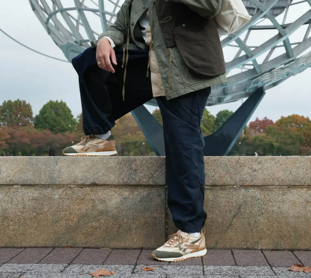 Giày Reebok Engineered Garments x LX 2200 'Soft Camel' FZ5847 - Ảnh 3