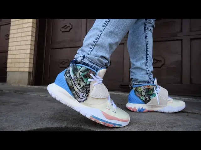 Giày Nike Kyrie 6 Pre-Heat 'Los Angeles' CN9839-101 - Ảnh 7
