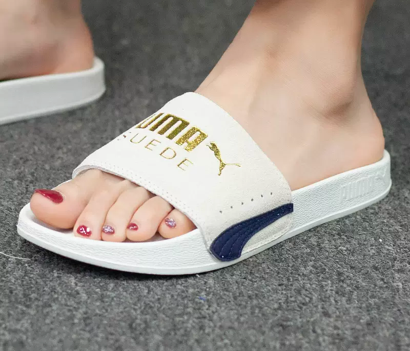 Dép Puma Leadcat FTR Suede Classic 'Marshmallow' 372277-03 - Ảnh 5