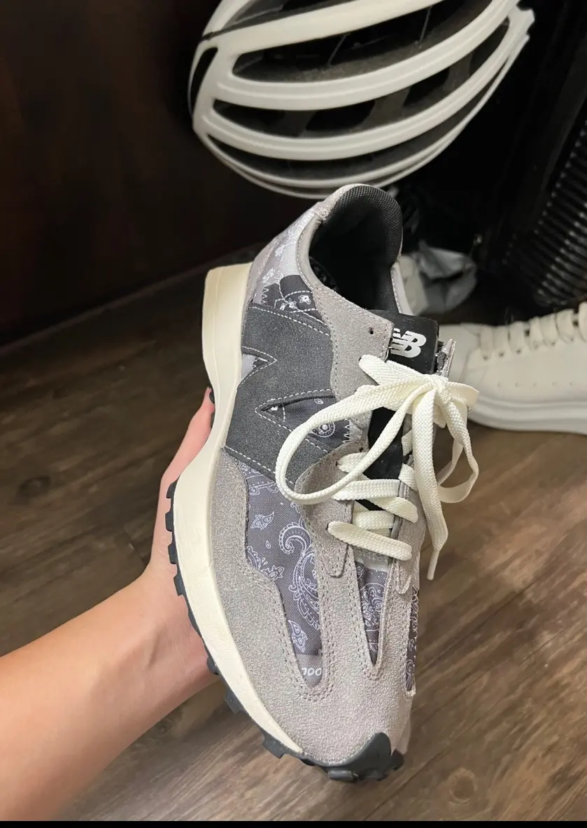 Giày New Balance 327 x Shoe Palace 'Heritage Grey' MS327SPG - Ảnh 7