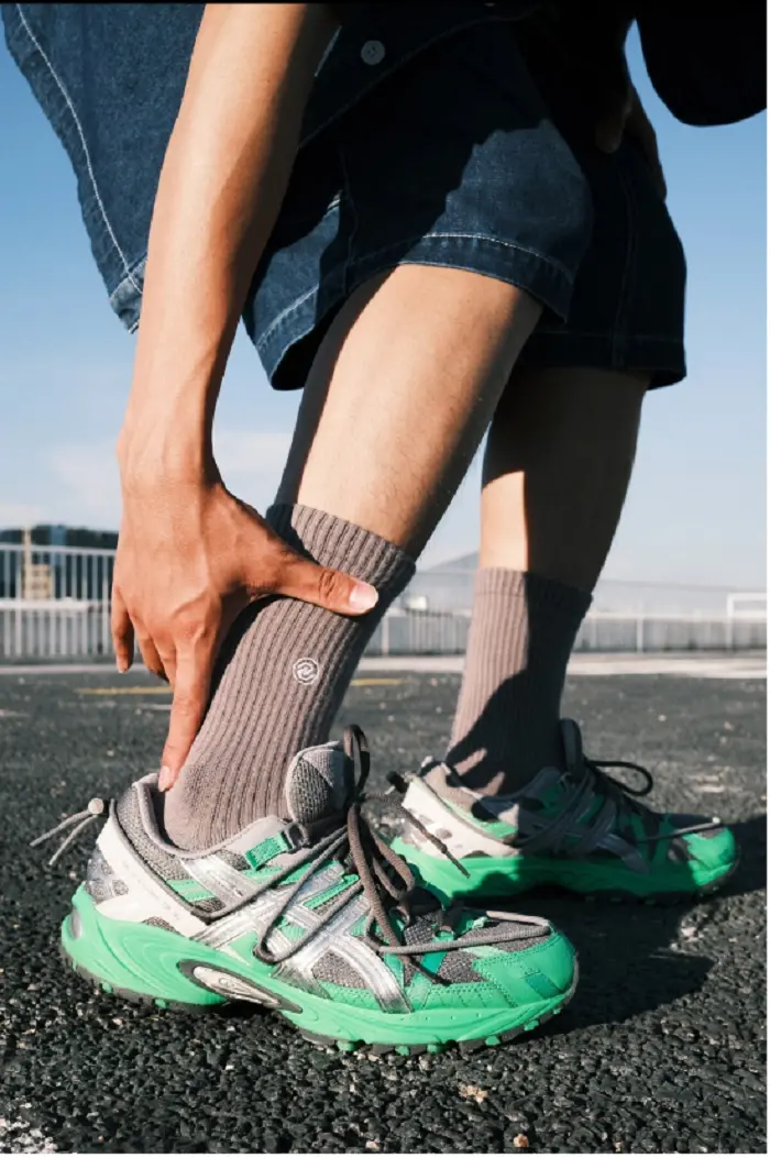 Alternative view of Giày Asics Kahana TR V2 Retro Functional Athleisure 'Gray Green' 1203A259-020