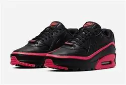 Giày Nike Undefeated x Air Max 90 'Black Solar Red' CJ7197-003 - Ảnh 3