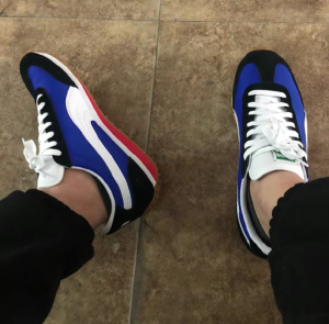 Alternative view of Giày Puma Whirlwind Classic 'Black Blue White' 351293-95