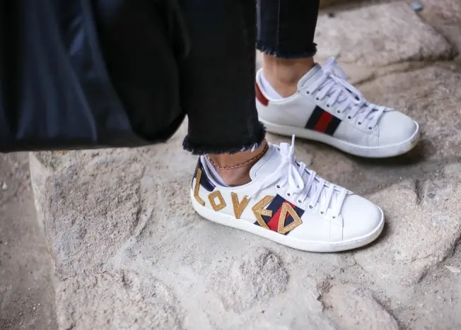 Giày Gucci Ace 'Loved' 497090-DOPE0-9095 - Ảnh 5
