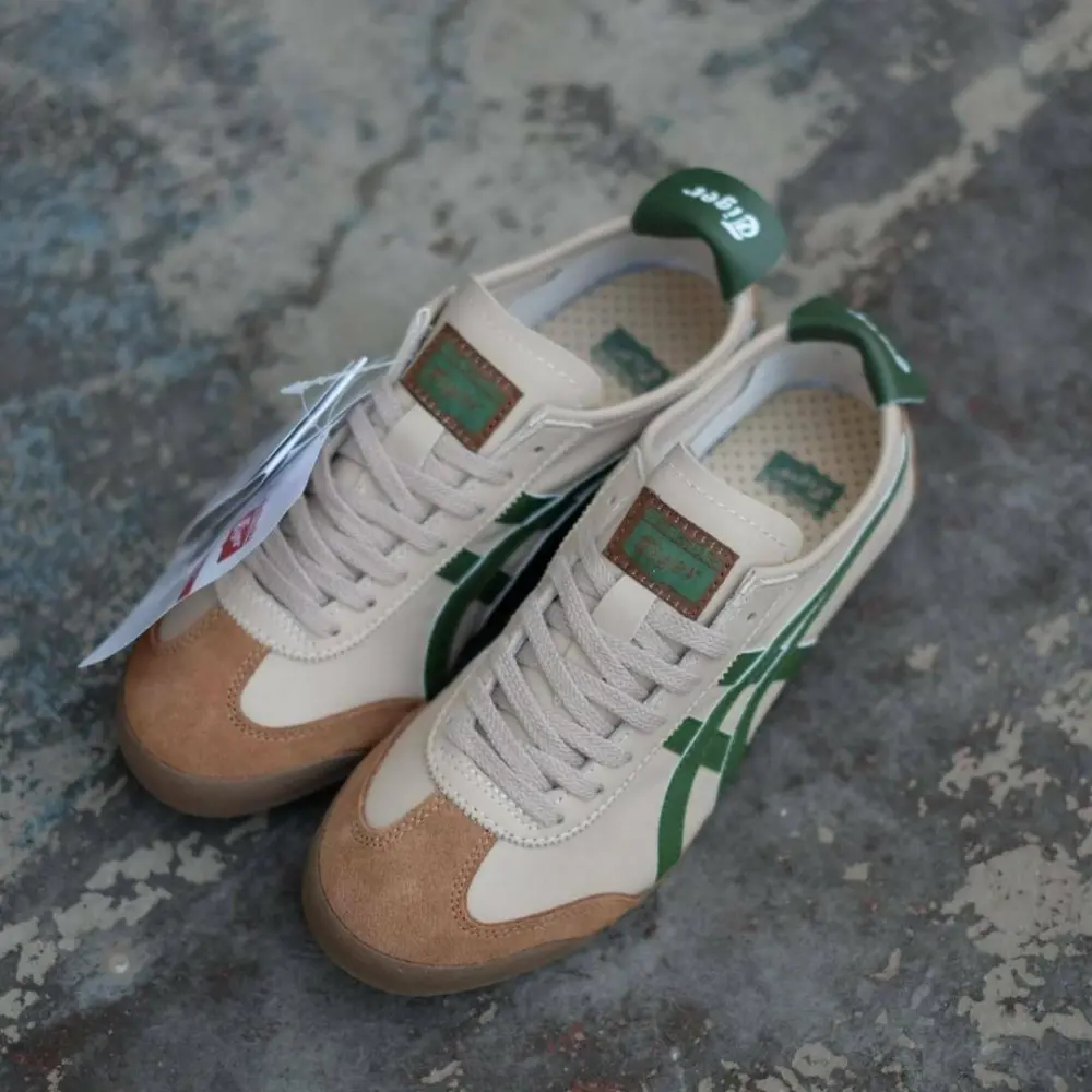 Giày Onitsuka Tiger Mexico 66 'Beige Grass Green' DL408-1785 - Ảnh 4