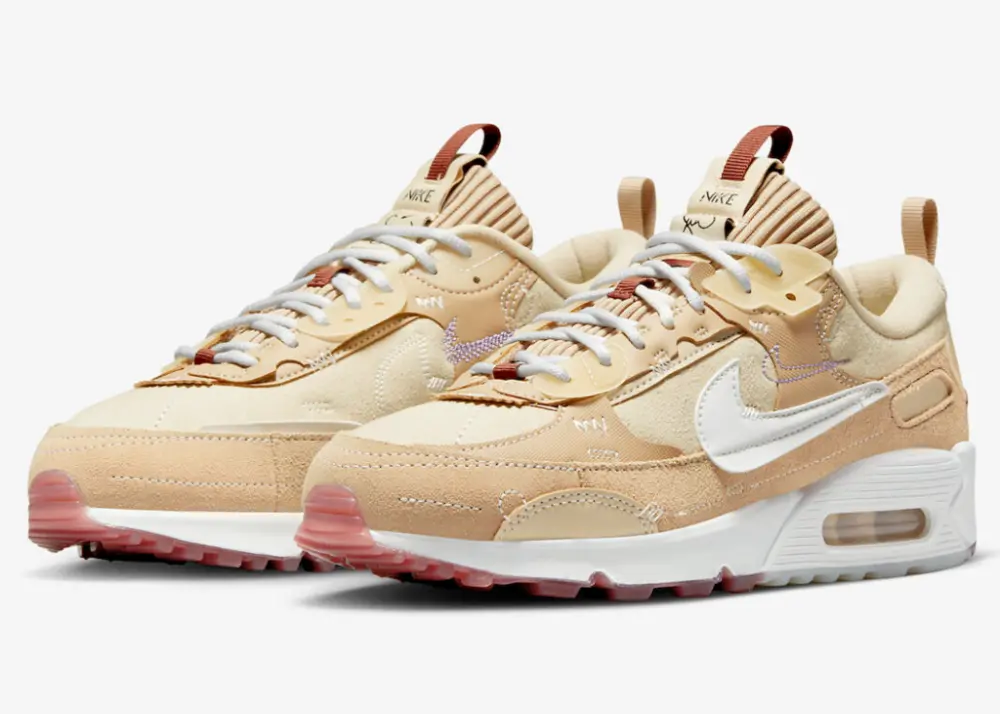 Giày Nike Serena Williams x Air Max 90 Futura 'Hemp' DX4221-200 - Ảnh 5